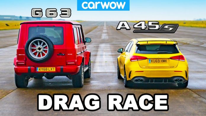 mercedes g63 amg versus A45 S