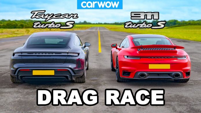 Porsche Taycan Turbo S vs. Porsche 911 Turbo S